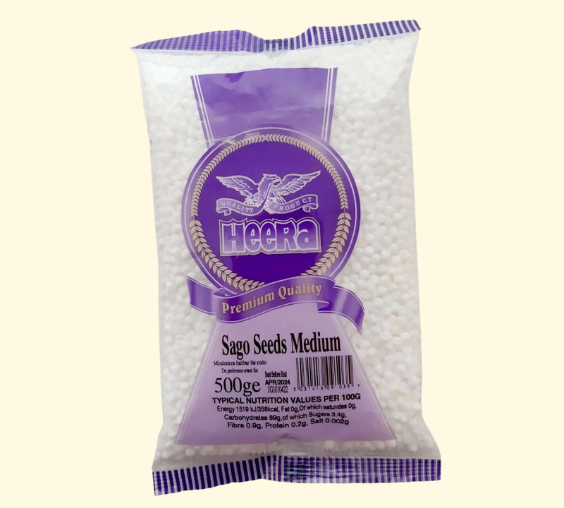 If you're looking for a dish with a little bit of bite, look no further than Heera Sago Seeds! Whether you enjoy them as a snack or as part of your main course, these medium-sized seeds are sure to be a hit. Sprinkle them on salads or use in curries to add a tasty crunch. Get ready for a munch-acular meal!