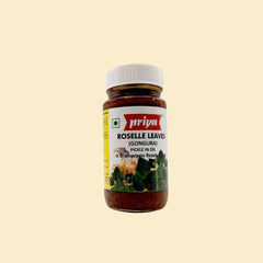 Priya Roselle Leaves Gongura Pickle in Oil 300g