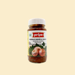 Priya Rosselle Leaves and Onion (Gongura Ullipaya) in Oil 300g