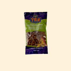 These TRS Green Raisins are raisin' the bar for snacking! Enjoy 100g of the freshest, plumpest green raisins with a subtly tart, sweet flavor - perfect for lunch boxes or to munch on throughout the day. Yum!